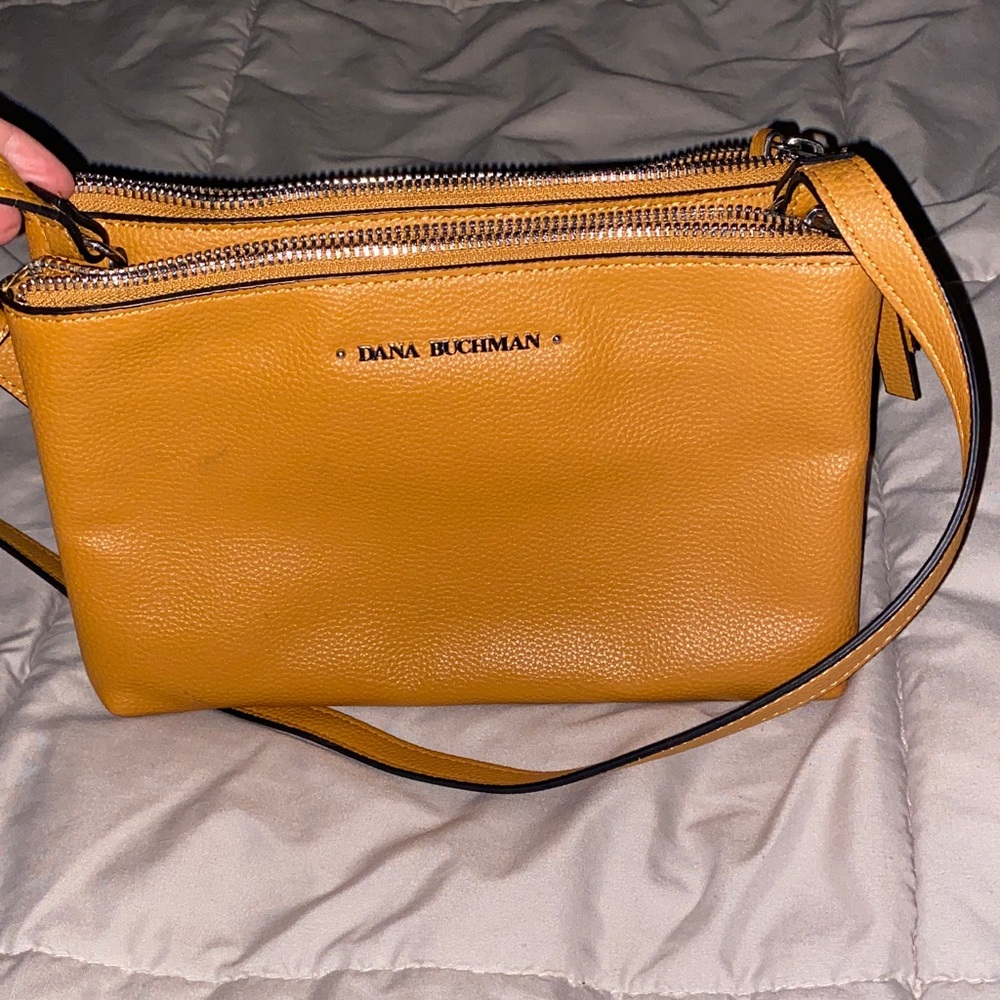Dana Buchman Yellow Crossbody Bag